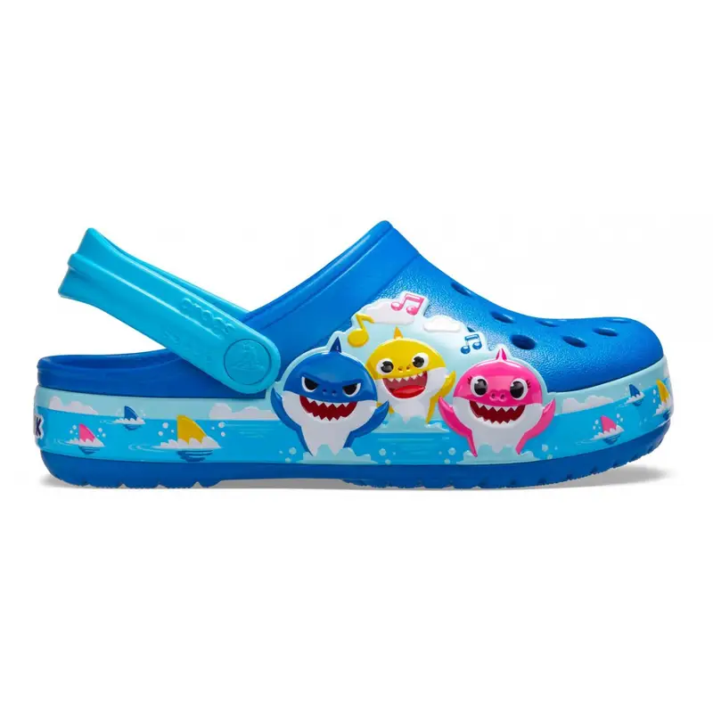 Crocs fun lab baby shark crocband™ clog k