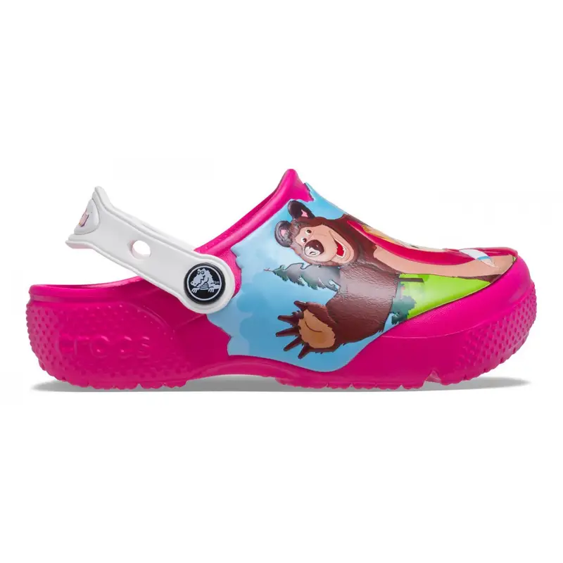 Crocs fun lab masha bear patch clog k