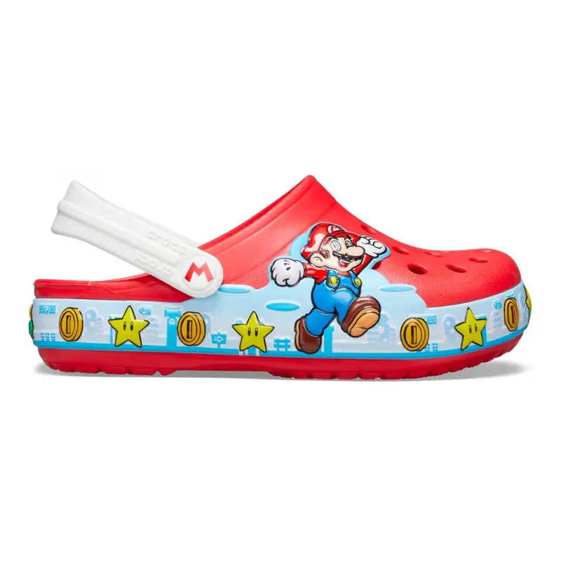 fun lab super mario lights clog k Flame