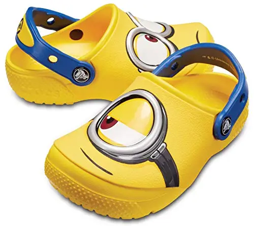 Crocs Funlab Minions Clog K, Zoccoli, FunLab Minion Clog, 20/21 EU, Giallo miniatura 2