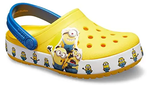 Crocs Funlab Minions Clog K, Zoccoli Unisex-Bimbi 0-24, Giallo (Yellow 730), 19/20 EU miniatura 2