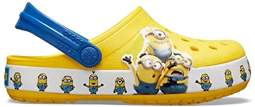 Crocs Funlab Minions Clog K, Zoccoli Unisex-Bimbi 0-24, Giallo (Yellow 730), 19/20 EU miniatura 3