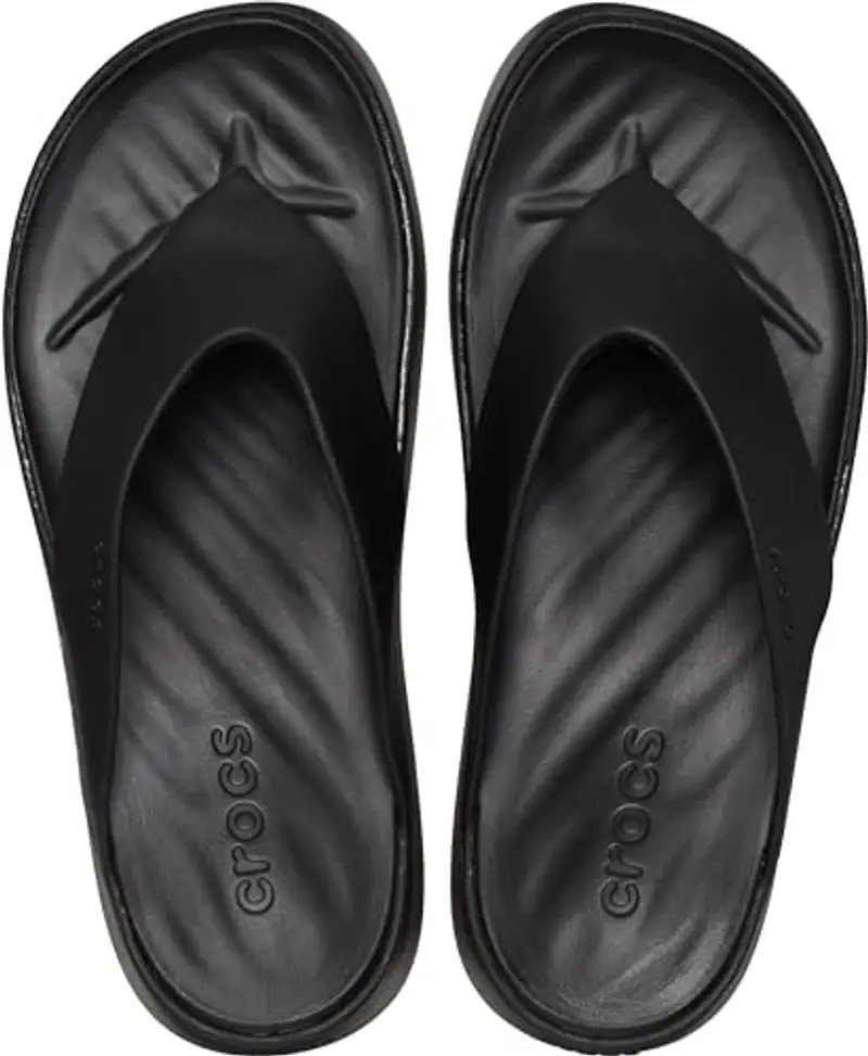 Crocs Getaway Platform Flip, Infradito Donna, Nero, 37/38 EU miniatura 3