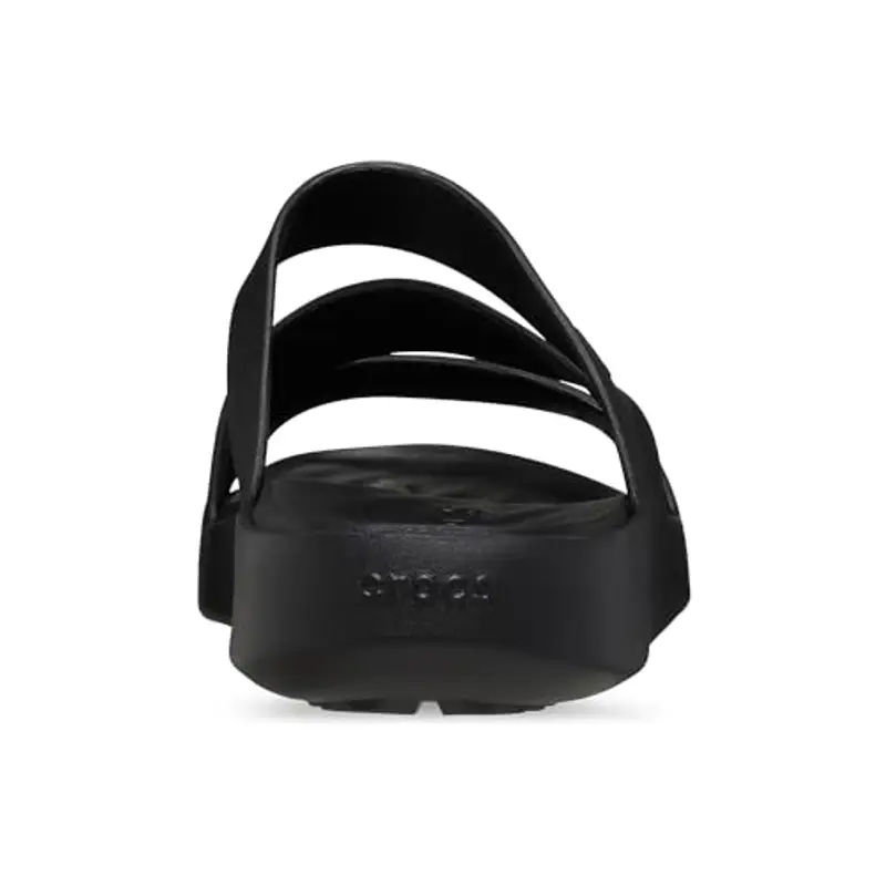 Crocs Getaway Strappy, Sandali Donna, Nero, 38/39 EU miniatura 2