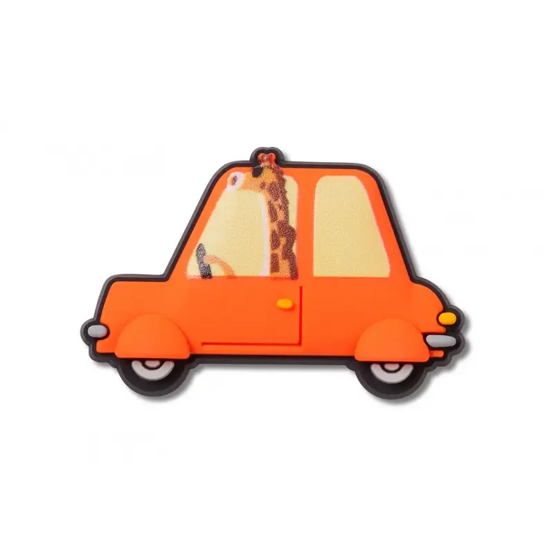 Giraffe driving a car UCOL