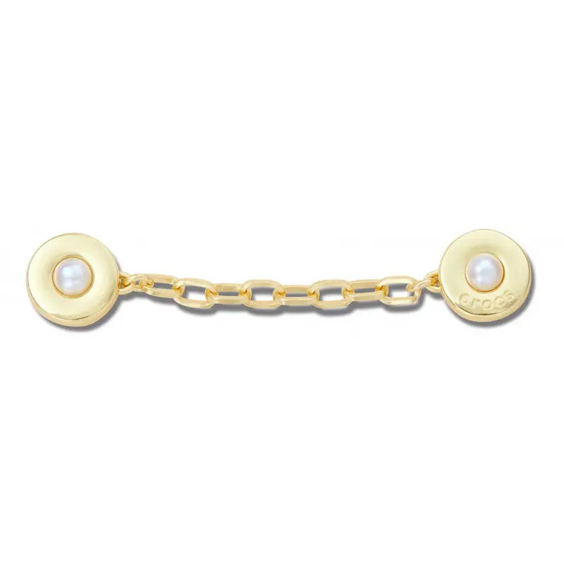 Gold chain with pearl rivets UCOL