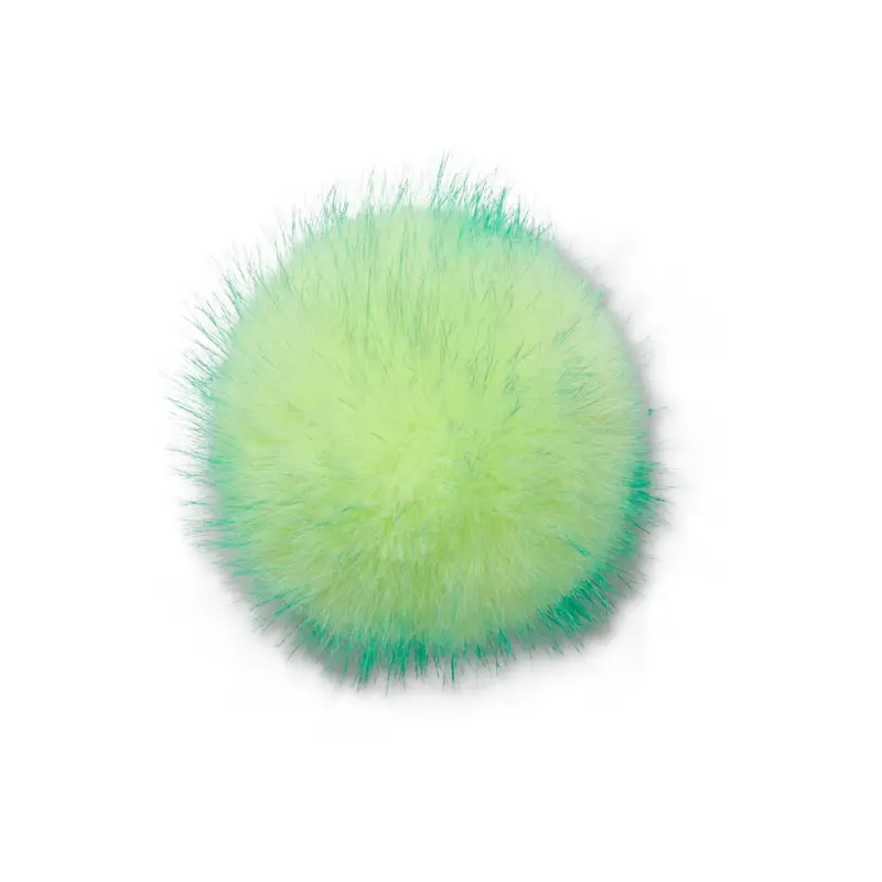 Green long hair puff UCOL