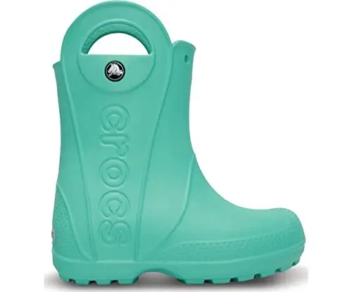 Crocs Handle IT Rain Boot Scarpe da barca, Island Green, 27/28 EU miniatura 2