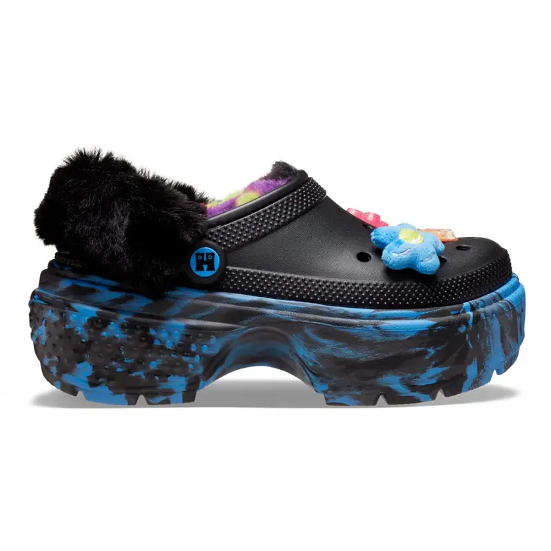 Happy socks x crocs stomp lined clog BLTL