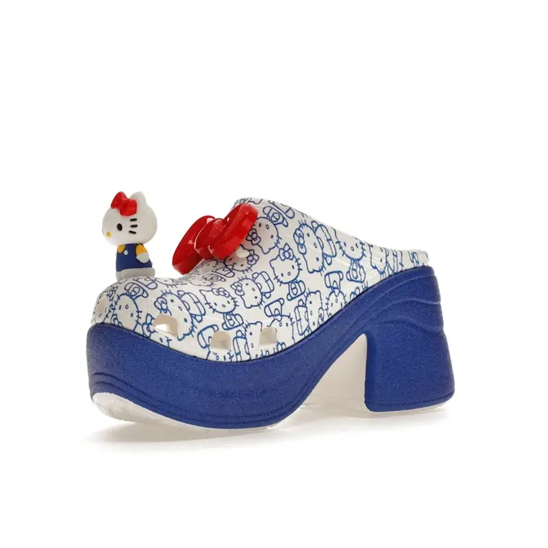 Hello Kitty x Siren Clog 50° Anniversario Sneakers Unisex Bianche 209451-100 42-43 miniatura 4