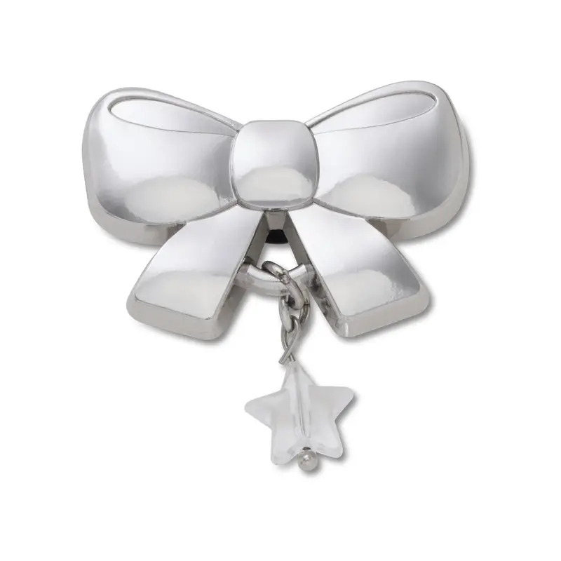 Indie silver bow dangle UCOL
