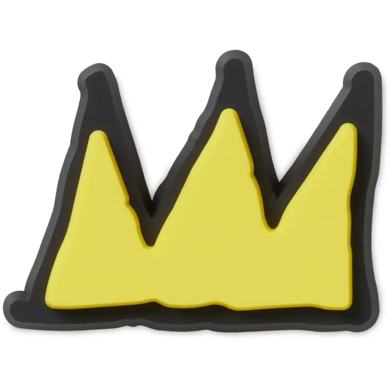 Jibbitz corona Crocs Basquiat