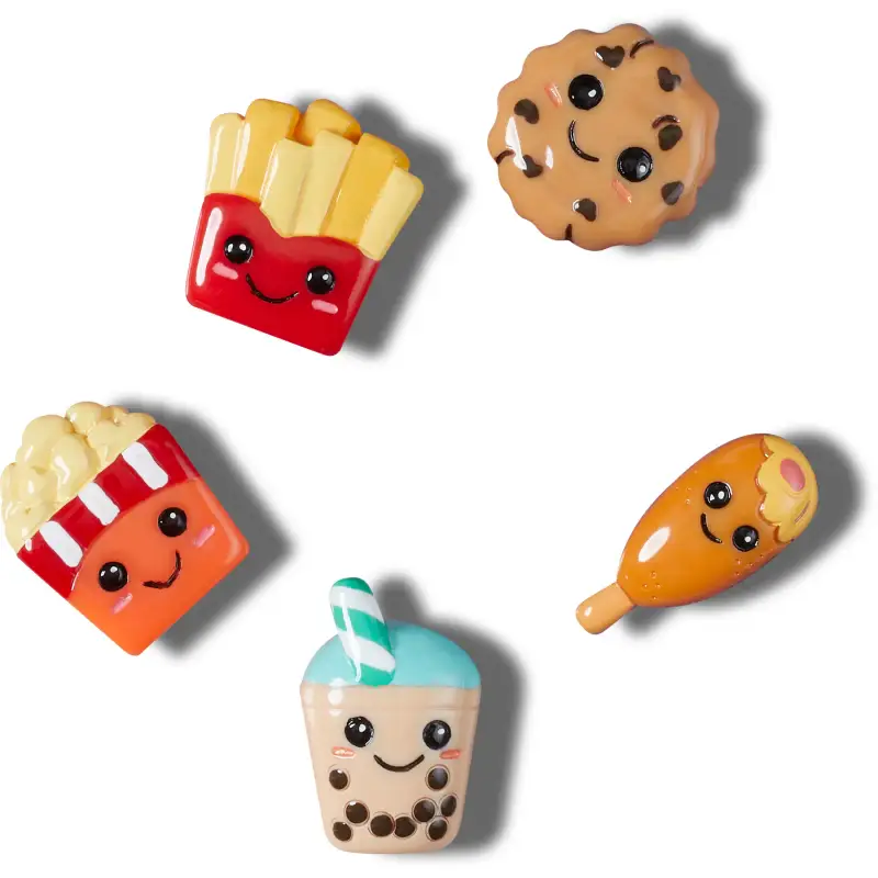 Jibbitz Crocs Bad But Cute Foods (x5)