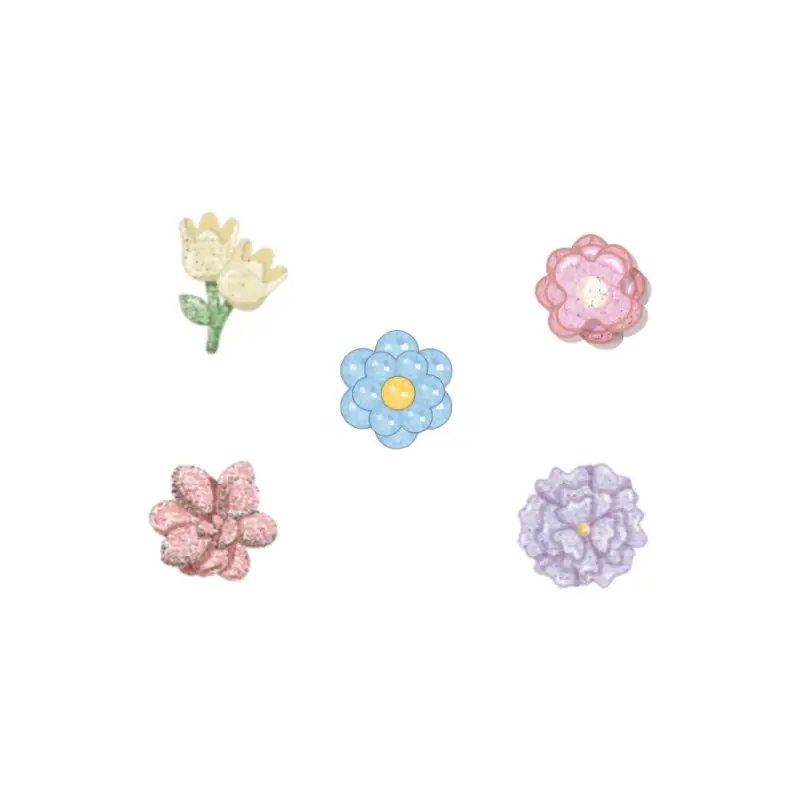 Jibbitz Crocs Beaded Flowers (x5)