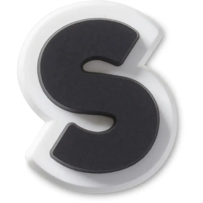 Jibbitz Crocs Bold Uppercase Letter S