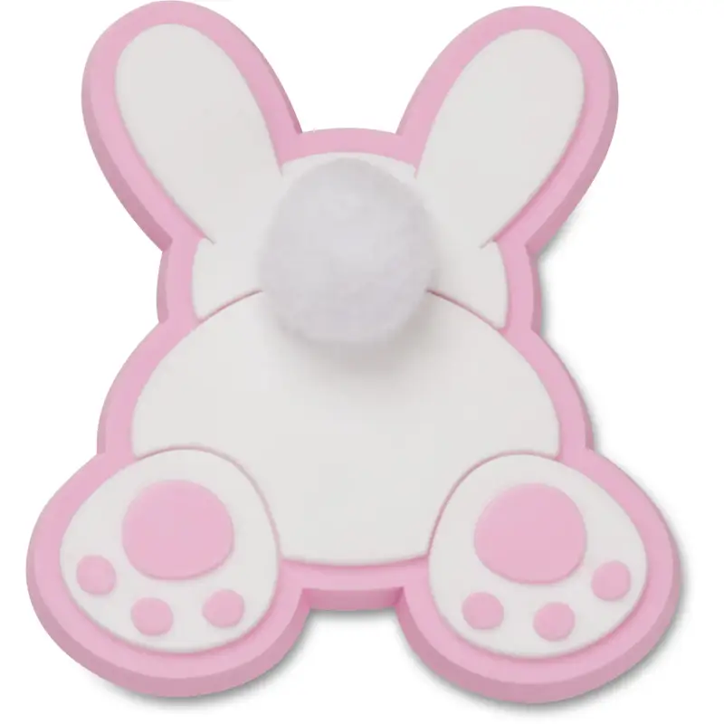 Jibbitz Crocs Bunny Butt with Cotton Tail