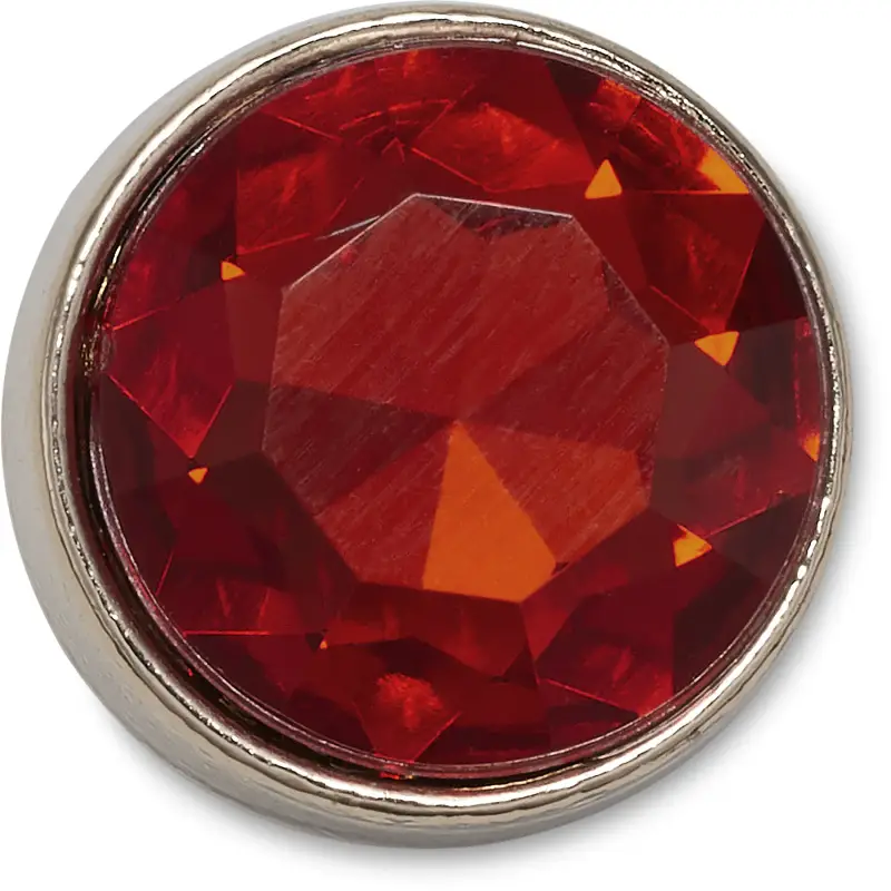 Jibbitz Crocs Dark Pink Circle Gem