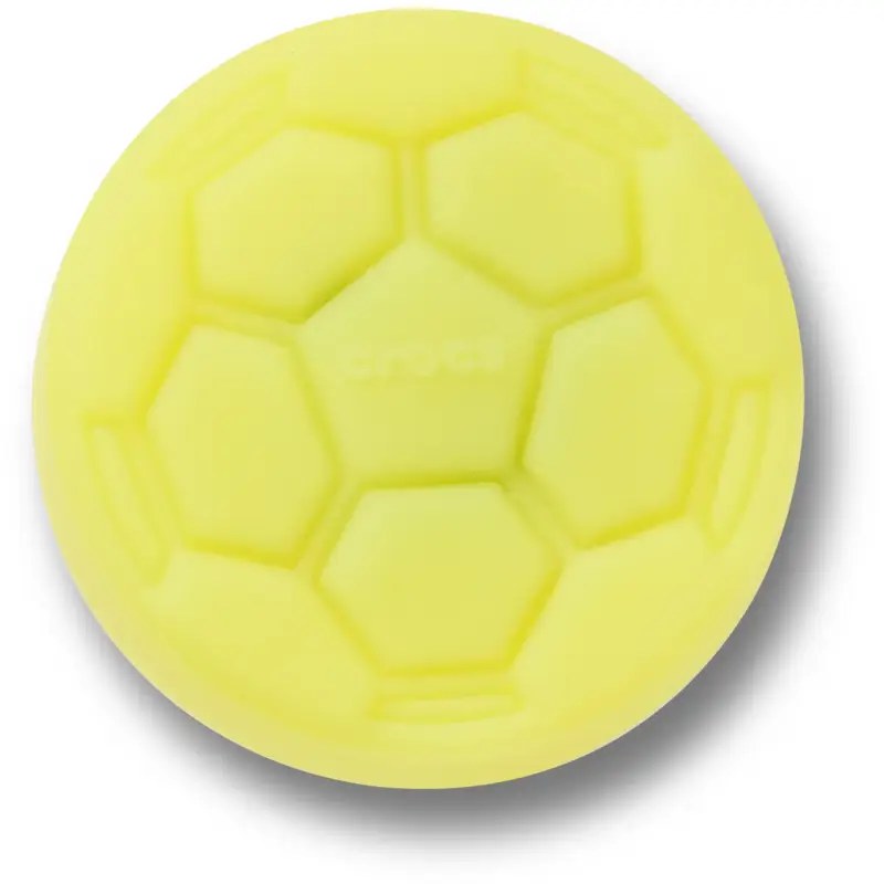 Jibbitz Crocs Lights Up Yellow Soccer Ball