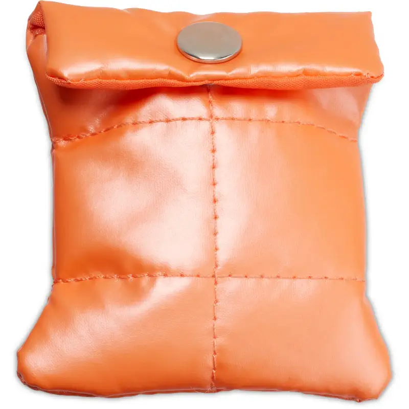 Jibbitz Crocs Orange Puffy Pouch