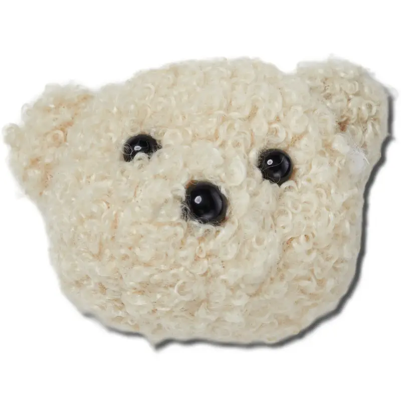 Jibbitz Crocs Terry Teddy Bear Face