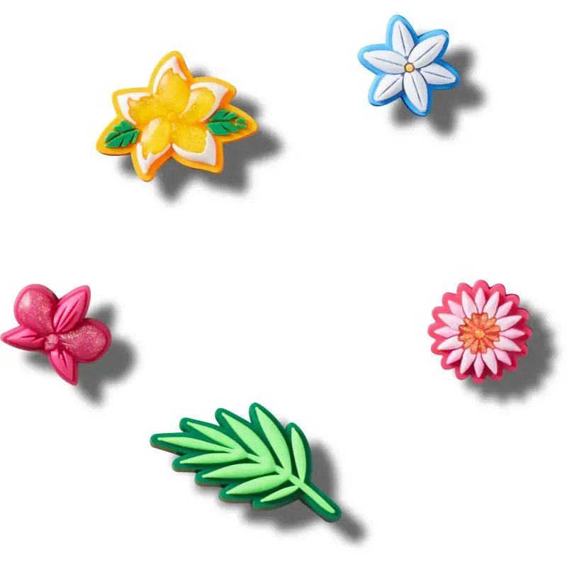 Jibbitz Crocs Tropical Flower Bunch (x5)