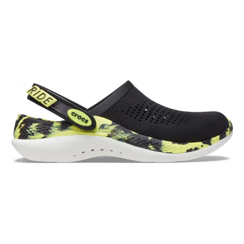 Literide™ 360° marbled clog BKCI