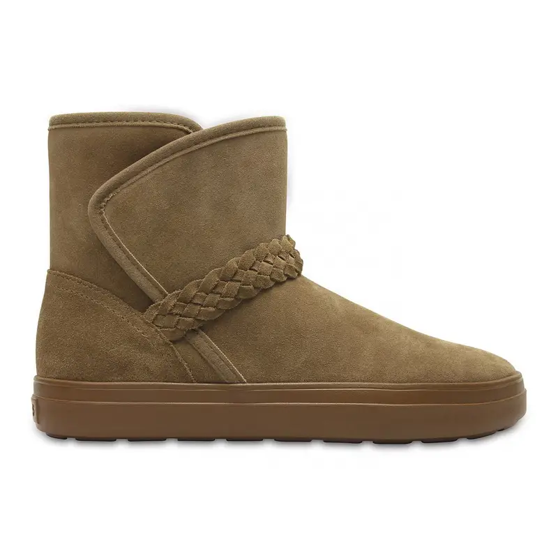 Lodgepoint suede bootie w HAZELNUT