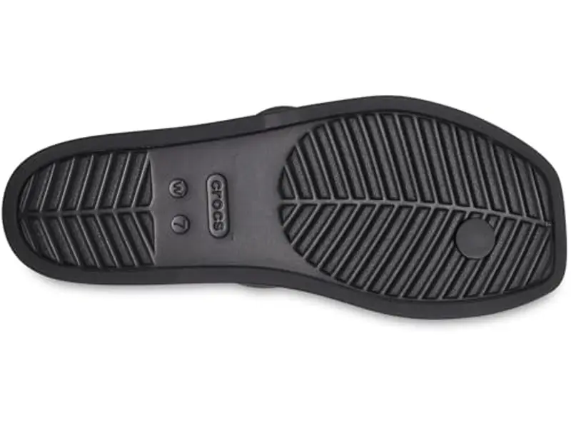 Crocs Miami Toe Loop Sandal, Sandali Donna, Nero, 36/37 EU miniatura 3