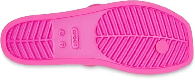 Crocs Miami Toe Loop Sandal - Sandali donna, Rosa, 39 EU miniatura 3