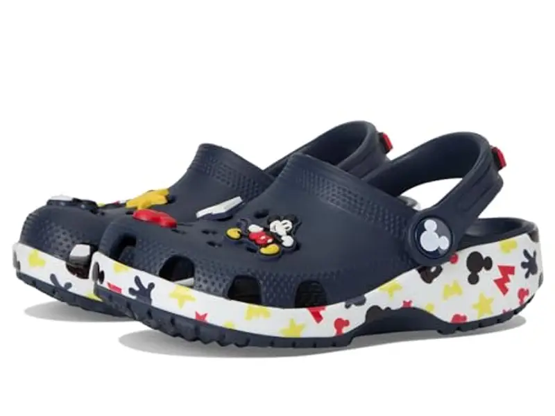 Crocs Mickey Friends Classic Clog T, Zoccoli Unisex - Bambini e Ragazzi, Multicolore, 19/20 EU