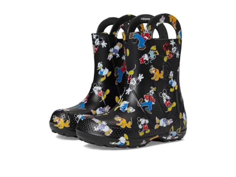 Crocs Mickey Friends Handle It K, Stivali Unisex - Bambini e Ragazzi, Mickey And Freiends, 33/34 EU