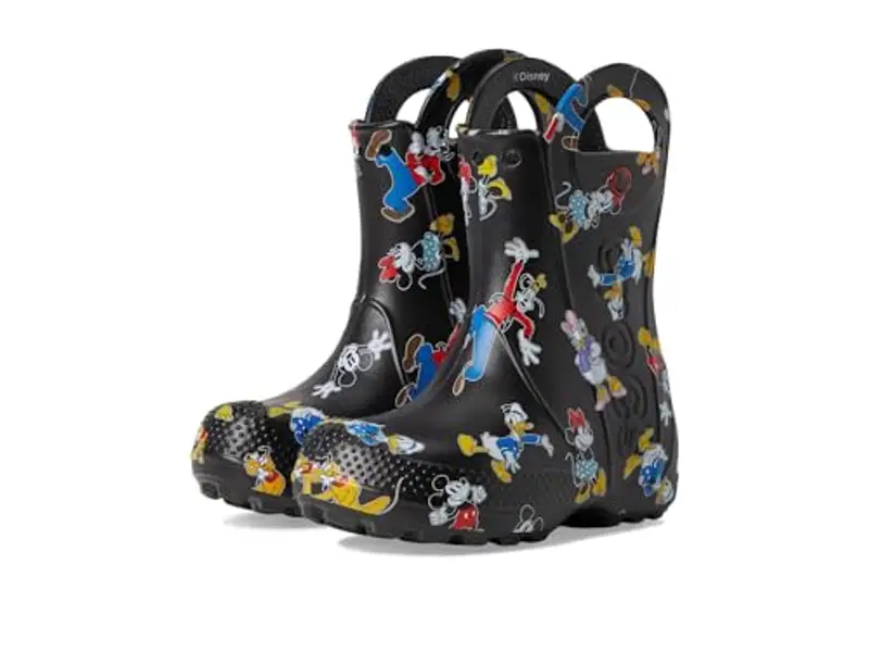 Crocs Mickey Friends Handle It T, Stivali Unisex - Bambini e Ragazzi, Mickey And Friends, 23/24 EU