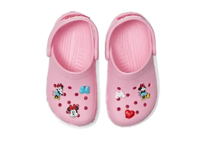Crocs Mickey Friends Minnie Classic Clog K, Zoccoli Unisex - Bambini e Ragazzi, Multicolore, 30/31 EU miniatura 2