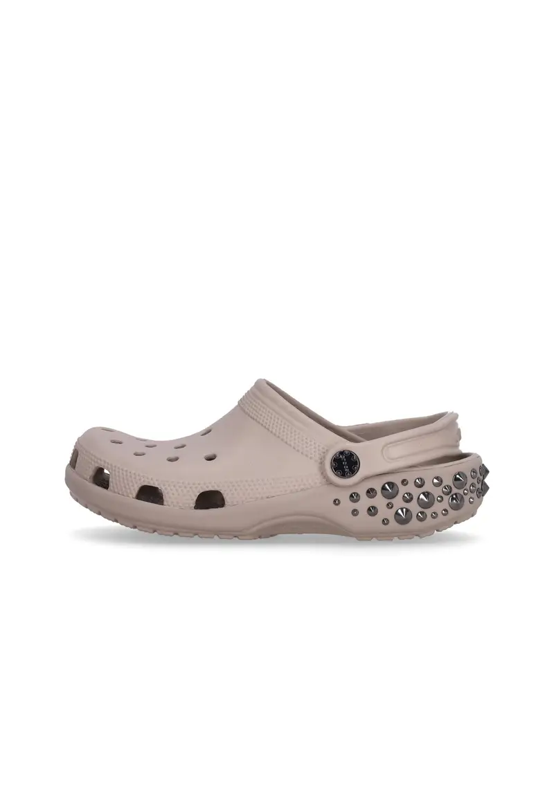 Mule Donna W Classic Studded Clog Taupe
