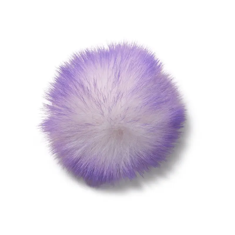 Pink long hair puff UCOL