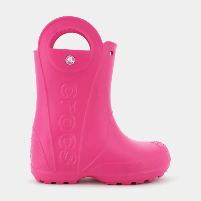 Pioggia-neve-Scarpe Crocs da Bambina, rosa