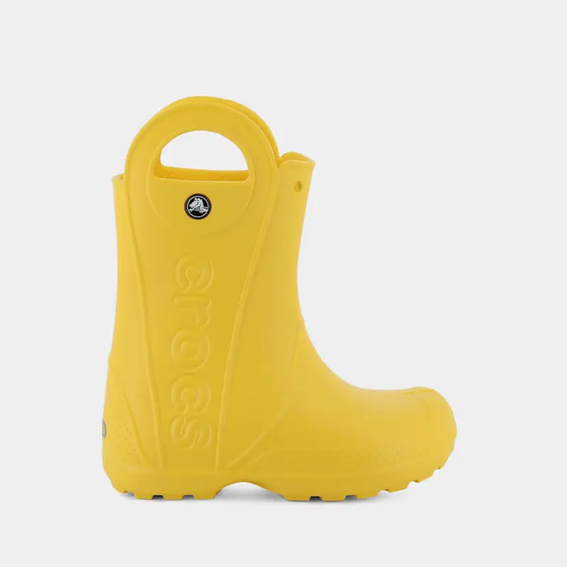 Pioggia-neve-Scarpe Crocs da Bambino, giallo