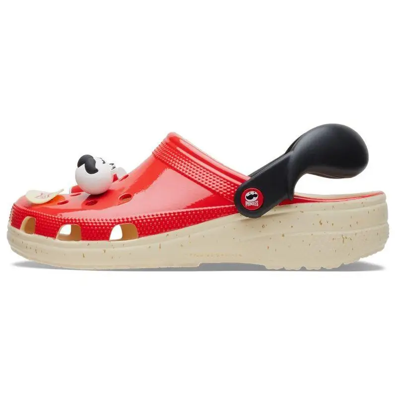 Pringles x Crocs Classic Clog Zoccolo Classico Arancione Rosso Sneakers Unisex Multicolor 209642-6AD 43-44