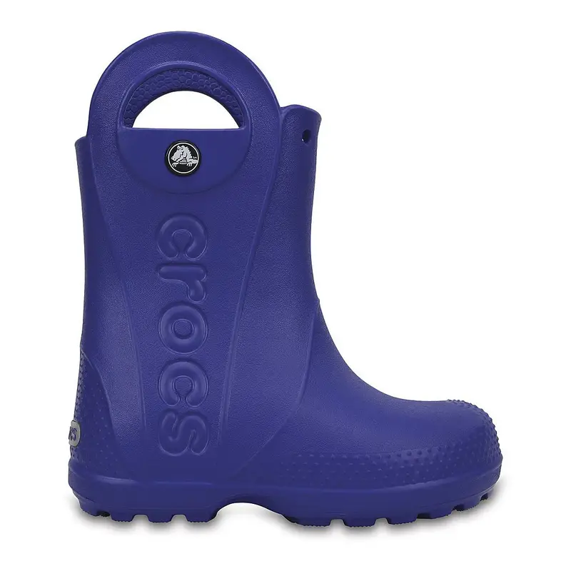 Rain boot kid Cerulean Blue