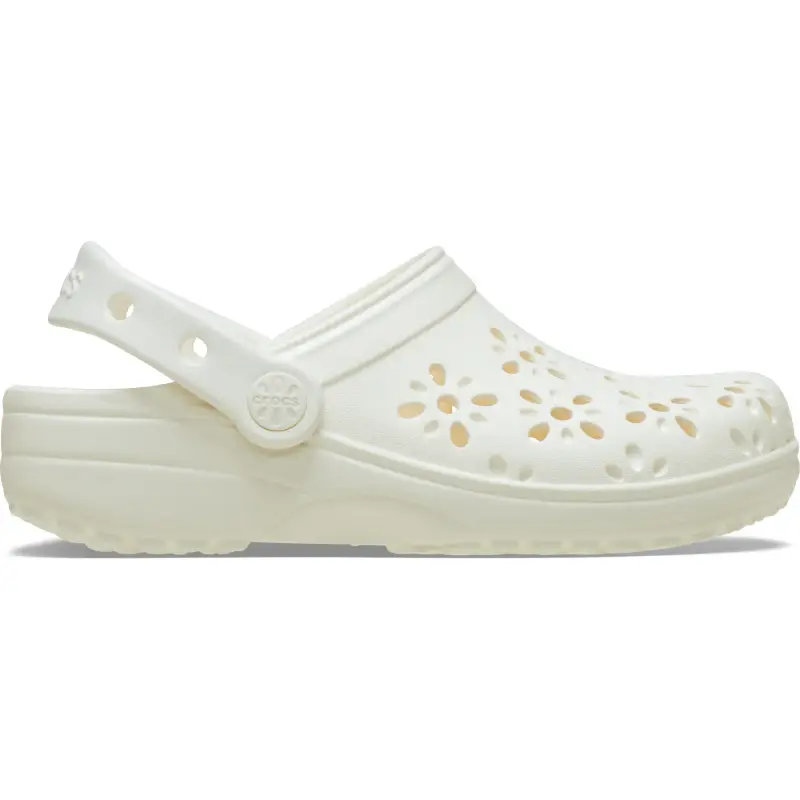 Sabot Crocs Classic Floral Cut Out
