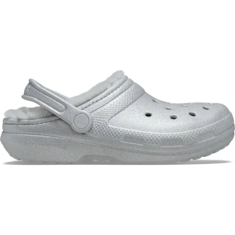 Sabot Crocs Clsc Fuzz Lined Glitter