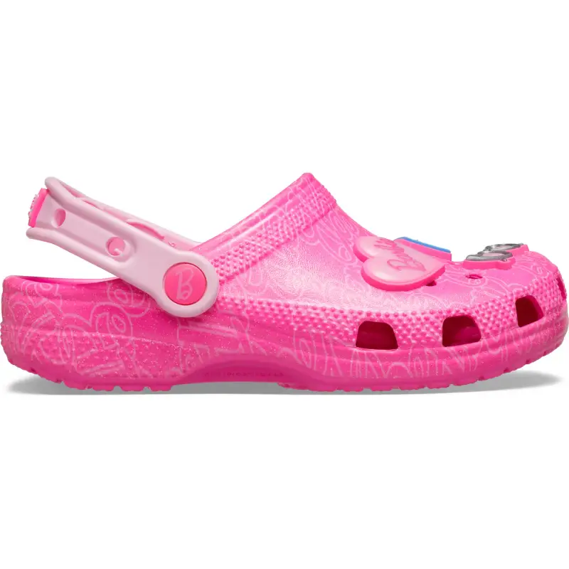 Sabot da bambina Crocs Mattel Pink Barbie Cls