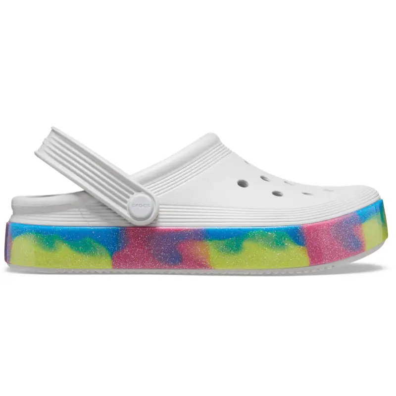 Sabot da bambina Crocs Off Court Glitter