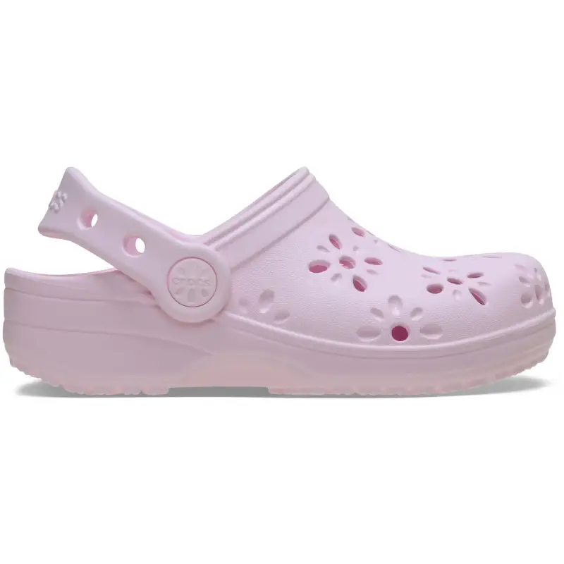 Sabot per bambini Crocs Classic Floral Cut Out T