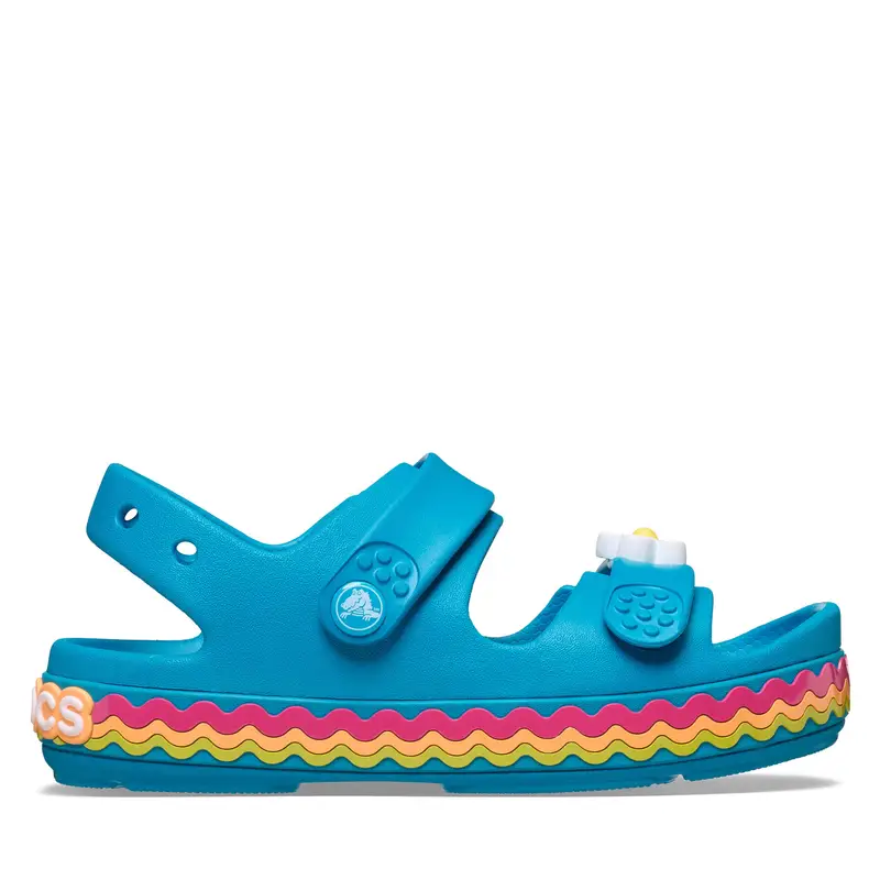 Sandali Crocs Kids’ Crocband Cruiser Ricrac Sandal 211028 Blu