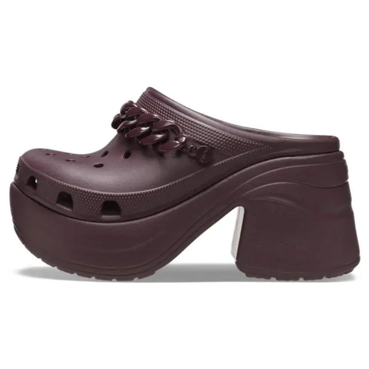 Scarpe Crocs Siren Clog con Catena, Comode, Resistenti, Traspiranti Calzature da Donna Viola 209018-6WD 34-35