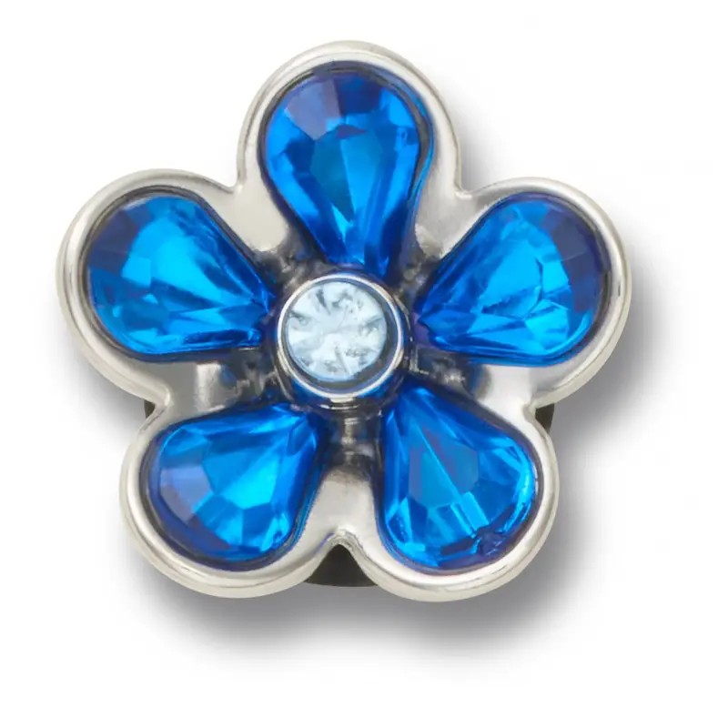 Silver and blue flower UCOL