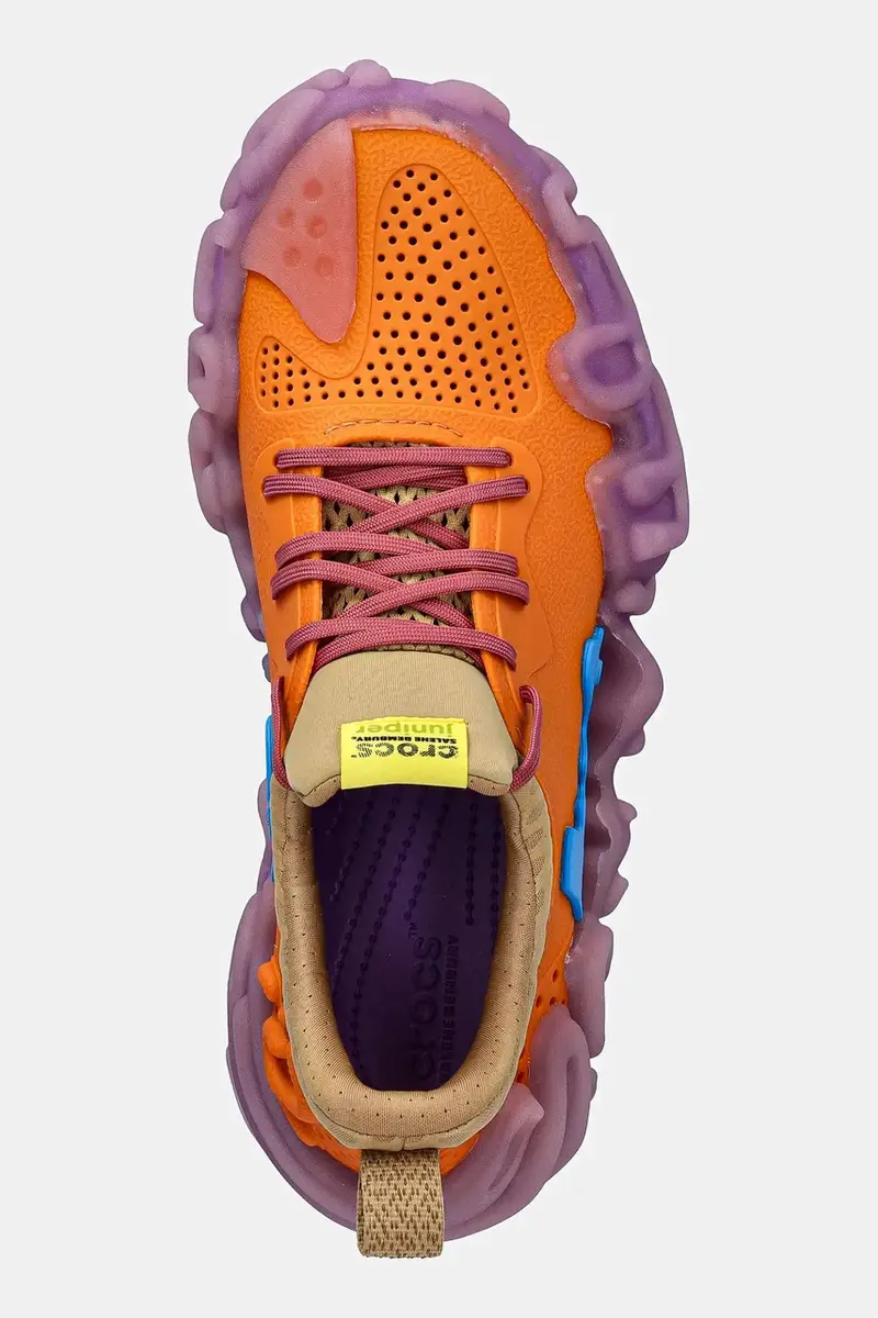 sneakers Salehe Bembury x Juniper colore arancione 208694.85J miniatura 4