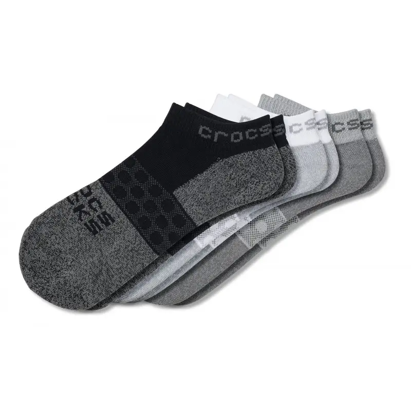 socks adult low solid core 3 pack Black