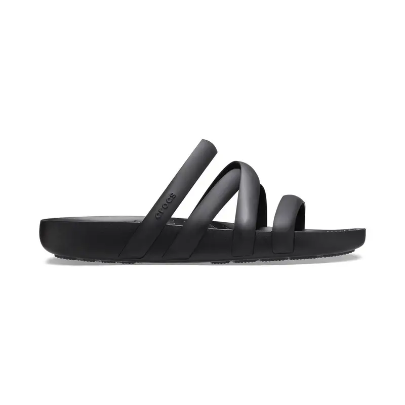 Splash strappy sandal w Black